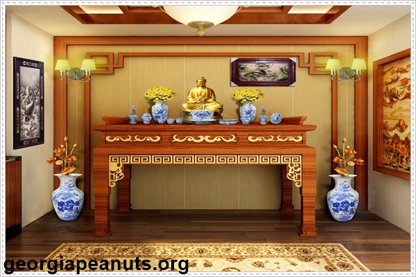 lau dọn b&agrave;n thờ l&agrave; một phong tục của người phương Đ&ocirc;ng