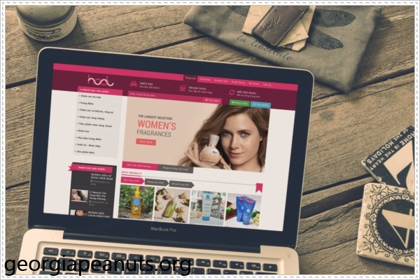Website bán hàng nước hoa mỹ phẩm chuẩn SEO