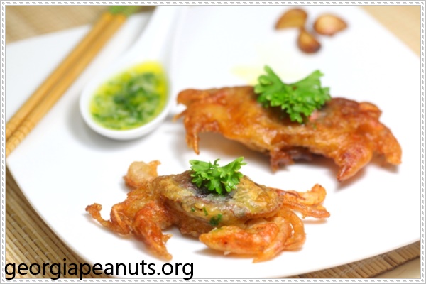 cua lột sốt bơ chanh