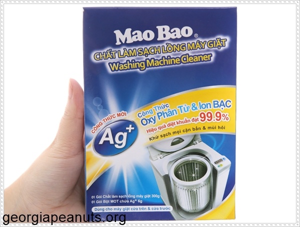 Vệ sinh máy giặt với bột vệ sinh