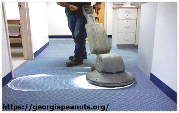 cách giặt thảm văn phòng